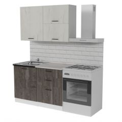 Кухонный гарнитур Сиена лайт 1200 мм в Камышлове - kamyshlov.mebel24.online | фото 4