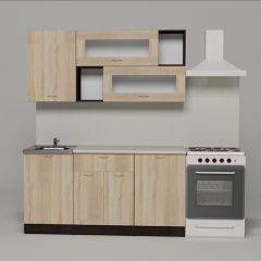 Кухонный гарнитур Симона стандарт 1600 в Камышлове - kamyshlov.mebel24.online | фото 3