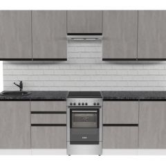 Кухонный гарнитур Сюита мега 2500 мм в Камышлове - kamyshlov.mebel24.online | фото 3
