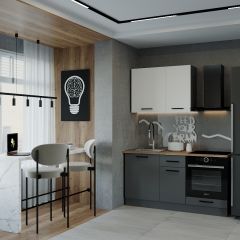 Кухонный гарнитур Вегас 1600 (Стол. 26мм) в Камышлове - kamyshlov.mebel24.online | фото