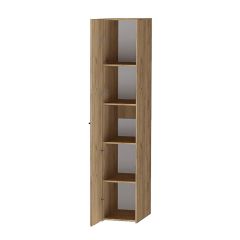 Квадро П-1 Пенал 1дв (ЛДСП дуб крафт золотой) в Камышлове - kamyshlov.mebel24.online | фото 2