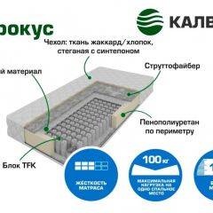 Матрас Крокус Хлопок (h190) серия Калверо в Камышлове - kamyshlov.mebel24.online | фото