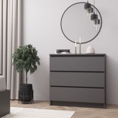 МОРИ МК 800.1 Комод (графит) в Камышлове - kamyshlov.mebel24.online | фото