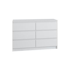 МОРИ МК 1200.6 Комод (белый) в Камышлове - kamyshlov.mebel24.online | фото