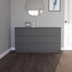 МОРИ МК 1380.6 Комод (графит) в Камышлове - kamyshlov.mebel24.online | фото