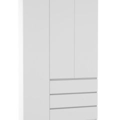 МОРИ МШ 1200.1 Шкаф (белый) в Камышлове - kamyshlov.mebel24.online | фото 2