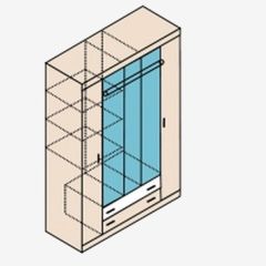 НИКА Н13 Шкаф для одежды в Камышлове - kamyshlov.mebel24.online | фото 5