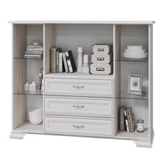 НИКОЛЬ Комод с 2 ст.дв., 1 гл.дв., 3 ящика в Камышлове - kamyshlov.mebel24.online | фото 2
