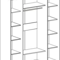 НИКОЛЬ МС Спальный гарнитур в Камышлове - kamyshlov.mebel24.online | фото 7