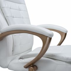 Офисное кресло для руководителей DOBRIN DONALD LMR-106B белый в Камышлове - kamyshlov.mebel24.online | фото 10