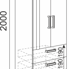 Подростковая Волкер (модульная) в Камышлове - kamyshlov.mebel24.online | фото 17