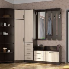 Прихожая ДИАНА-4 сек №29 (Венге/Дуб молочный) в Камышлове - kamyshlov.mebel24.online | фото 3