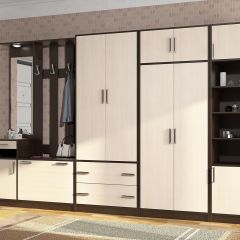 Прихожая ДИАНА-4 сек №3 (Венге/Дуб молочный) в Камышлове - kamyshlov.mebel24.online | фото 3