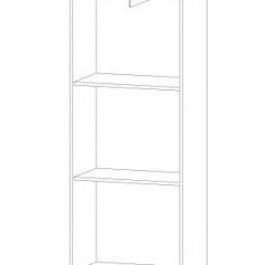 ИНФИНИТИ Прихожая Шкаф-пенал (ясень шимо комб.) в Камышлове - kamyshlov.mebel24.online | фото 2