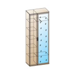 Прихожая Карина композиция 1 (Снежный ясень) в Камышлове - kamyshlov.mebel24.online | фото 2