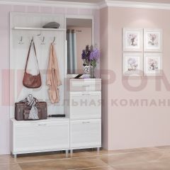 Прихожая Мелисса композиция 8 (Снежный Ясень) в Камышлове - kamyshlov.mebel24.online | фото