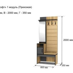 ОЛЬГА-ЛОФТ 1 Прихожая в Камышлове - kamyshlov.mebel24.online | фото 4