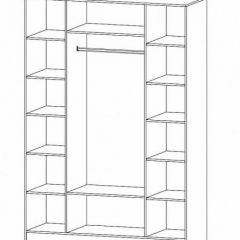 ГАММА Шкаф 4-х створчатый в Камышлове - kamyshlov.mebel24.online | фото 2
