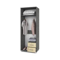 ЕВА Шкаф 2-х дверный Е24 в Камышлове - kamyshlov.mebel24.online | фото 8