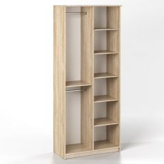 Шкаф 2-х створчатый Дуэт Люкс без зеркала в Камышлове - kamyshlov.mebel24.online | фото 4