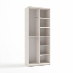 Шкаф 2-х створчатый Дуэт Люкс с зеркалом в Камышлове - kamyshlov.mebel24.online | фото 7