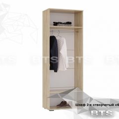 ФЛАЙ Шкаф 2-х створчатый ШК-04 (дуб сонома/белый) в Камышлове - kamyshlov.mebel24.online | фото 4
