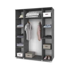 ЕВА Шкаф 4-х дверный Е40 в Камышлове - kamyshlov.mebel24.online | фото 8