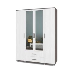 ЕВА Шкаф 4-х дверный Е43 в Камышлове - kamyshlov.mebel24.online | фото