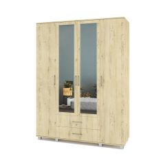 ЕВА Шкаф 4-х дверный Е43 в Камышлове - kamyshlov.mebel24.online | фото 5