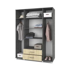 ЕВА Шкаф 4-х дверный Е43 в Камышлове - kamyshlov.mebel24.online | фото 8