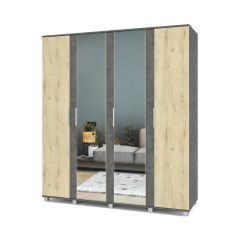 ПАНДОРА Шкаф 4-х дверный П42 в Камышлове - kamyshlov.mebel24.online | фото 7