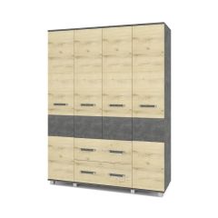 ВИОРА Шкаф 4-х дверный В43 в Камышлове - kamyshlov.mebel24.online | фото 5