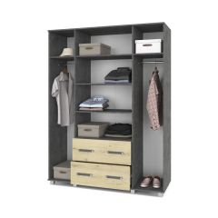 ВИОРА Шкаф 4-х дверный В43 в Камышлове - kamyshlov.mebel24.online | фото 6
