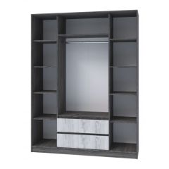 Шкаф 4х створчатый НКМ Милана секция №22 в Камышлове - kamyshlov.mebel24.online | фото 2