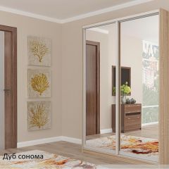 Шкаф №5 1.5-2 Оптима 2300х1504х452 (фасад 2 зеркала) в Камышлове - kamyshlov.mebel24.online | фото 3