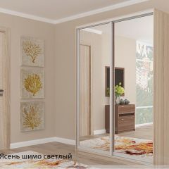 Шкаф №5 1.5-2 Оптима 2300х1504х452 (фасад 2 зеркала) в Камышлове - kamyshlov.mebel24.online | фото 5
