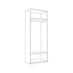 Шкаф для одежды 13.329 Валенсия в Камышлове - kamyshlov.mebel24.online | фото 2