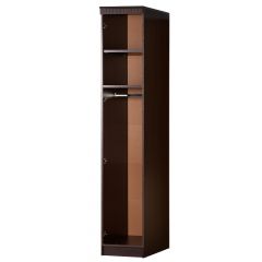 Шкаф для одежды №614 Инна Денвер темный в Камышлове - kamyshlov.mebel24.online | фото 2