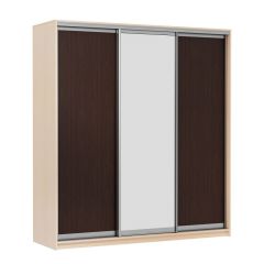 МИРАЖ 17.1 (620) 1 зеркало Шкаф для платья и белья в Камышлове - kamyshlov.mebel24.online | фото 4