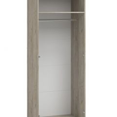 Шкаф Эмма (Дуб Крафт серый/белый) в Камышлове - kamyshlov.mebel24.online | фото 2