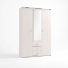 Шкаф комбинированный Дуэт Люкс с зеркалом в Камышлове - kamyshlov.mebel24.online | фото 6