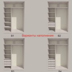 Шкаф-купе 1500 серии SILVER S4+S3Z+B2+PL1 (2 ящика+1 штанга) профиль «Серебро» в Камышлове - kamyshlov.mebel24.online | фото 5