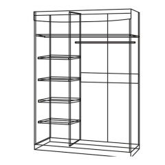 Шкаф-купе 1600 без зеркала "Мария-Луиза 6.16" в Камышлове - kamyshlov.mebel24.online | фото 4