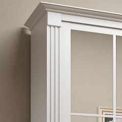 Шкаф-купе 1700 серии NEW CLASSIC K4+K4+B2+PL4 (2 ящика+F обр. штанга) профиль «Капучино» в Камышлове - kamyshlov.mebel24.online | фото 4