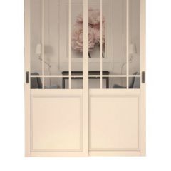 Шкаф-купе 1700 серии NEW CLASSIC K4+K4+B2+PL4 (2 ящика+F обр. штанга) профиль «Капучино» в Камышлове - kamyshlov.mebel24.online | фото 15