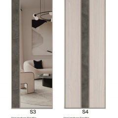 Шкаф-купе 2250 серии SILVER S5+S1+S5 B22+PL2 (по 2 ящика лев/прав+1 штанга+1 полка) профиль «Серебро» в Камышлове - kamyshlov.mebel24.online | фото 11