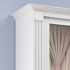 Шкаф-купе 2450 серии NEW CLASSIC K1+K1+K1+B22+PL4 (по 2 ящика лев/прав+F обр.штанга) профиль «Капучино» в Камышлове - kamyshlov.mebel24.online | фото 4