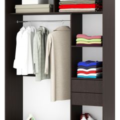 Шкаф-купе Фаворит 1.5 серия Альянс (Венге) в Камышлове - kamyshlov.mebel24.online | фото 2