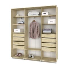 МАРТИН Шкаф-купе Ирландский дуб (2200*450) М421 в Камышлове - kamyshlov.mebel24.online | фото 4