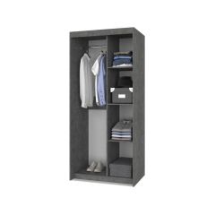ТОМАС Шкаф-купе Камень темный - Ирландский дуб Т21 в Камышлове - kamyshlov.mebel24.online | фото 2